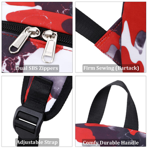 Mochilas más frescas Rojas, bolsa de almuerzo para niños, <span class=keywords><strong>mochila</strong></span> para niños con forma de lata, Bolsa Escolar para jardín de infantes y juego de fiambrera - Product Image 5