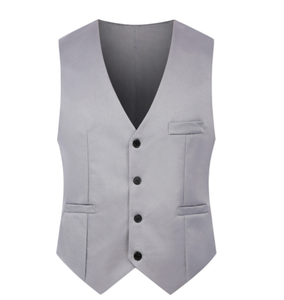 Liu Ming ucuz toptan yeni erkek sonbahar kış V boyun düğmeleri Blazer artı boyutu resmi iş ceket yelekler - Product Image 6