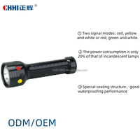 Mini lampe torche multifonctionnelle étanche rechargeable en alliage avec source lumineuse LED à semi-conducteurs pour la ferme ferroviaire et la navigation maritime