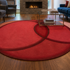 Durable Modern Eco-friendly PVC Backed Wool Area <b>Rug</b> Custom 3D Logo Printed Washable <b>Non</b> <b>Slip</b> Hotel Carpet Embroidered - Product Image 2