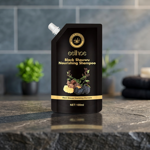 EELHOE แชมพูสูตร 2-IN-1 ป้องกันผมร่วง บำรุงด้วยสมุนไพร ชูวู ช่วยปกป้องสีผม - Product Image 3