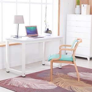 KHÁCH SẠN hiện đại căn hộ ghế ăn nhà bếp giản dị bàn ăn ghế cong gỗ rắn trở lại phòng khách khách - Product Image 3