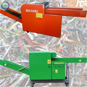 Roller old clothes shredding leather shredder machine textile mini chopper crusher machine