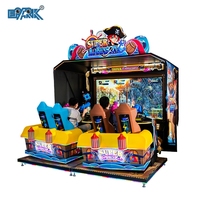 Machine de jeu de tir pour adultes à 4 joueurs, fonctionnant à la pièce, pour centre commercial intérieur, construction en métal et plastique, support en espagnol