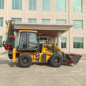 Harga Pabrik Desain Baru <span class=keywords><strong>Excavator</strong></span> Backhoe Loader 4x4 Tipe Artikulasi 2.5 Ton dengan Kontrol Joystick - Product Image 3