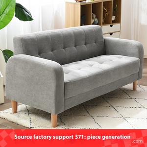 Divano Moderno Economico a Forma di L, Estensibile, in Tessuto, Design Semplice, per Piccoli Appartamenti e Soggiorni - Product Image 2