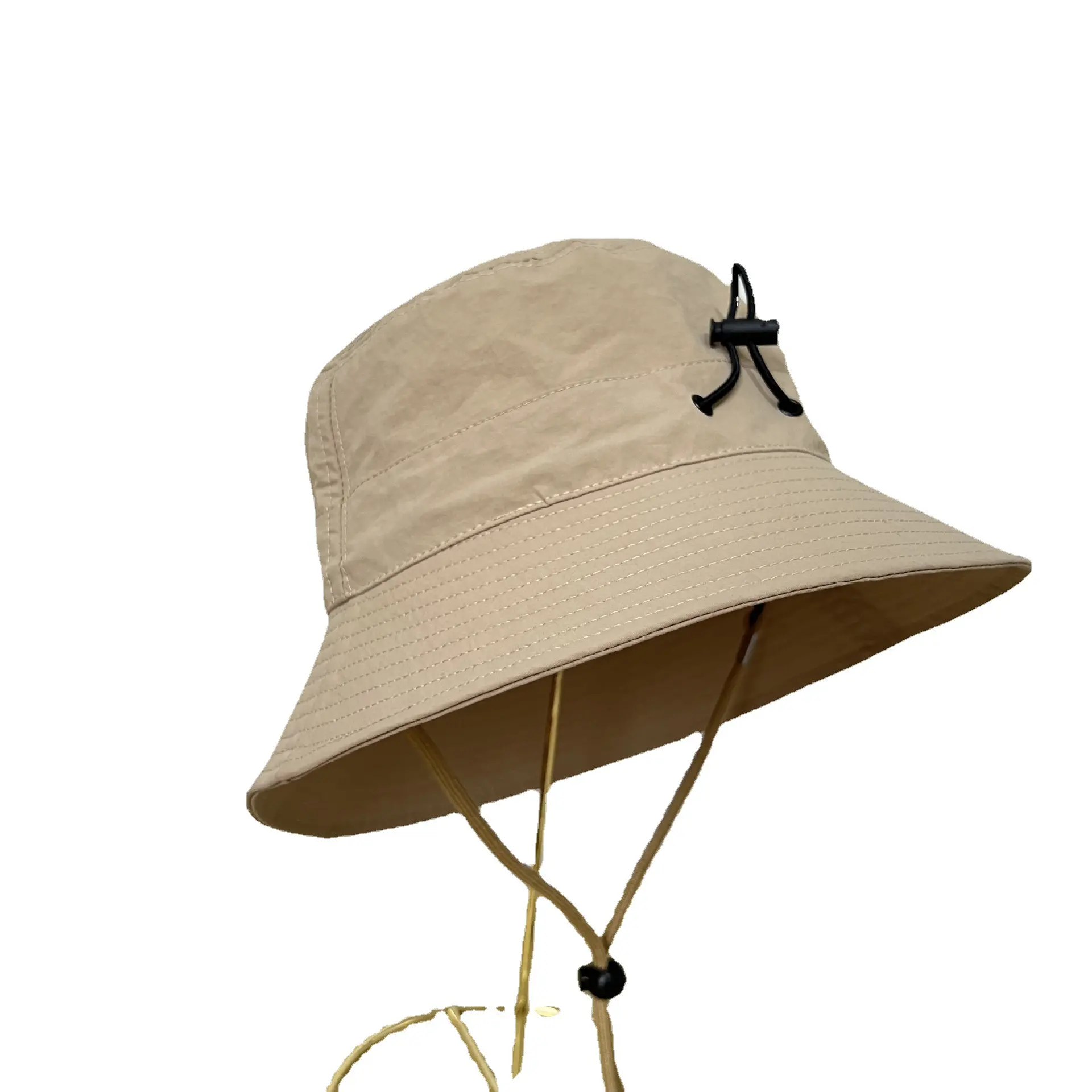 Adult Cooling Bucket Cap Casual Sun Protection Outdoor Drawstring Quick Dry Fisherman Hat for Hunting, Fishing, Hiking, Kayaking