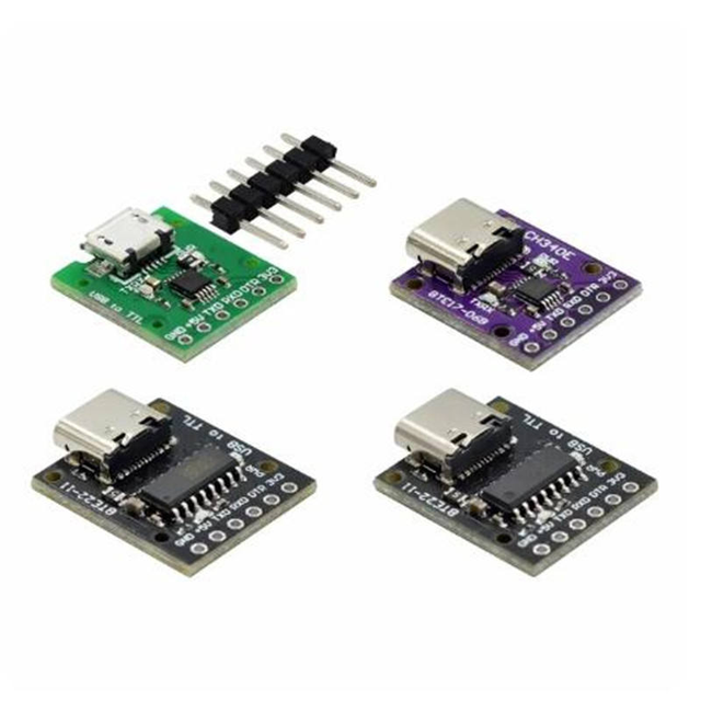 CH340E CH340C CH9340C USB 2.0 to TTL Module Alternative CP2104 CP2102 PL-2303HX HT42B534 FT232RL Support Linux/mac/windows OTG