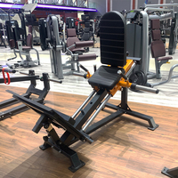 Machine de Musculation de Salle de Sport Multifonction Réglable, Sûre, Durable et Compacte pour Presse à Cuisses, Squat Hack et Mollets