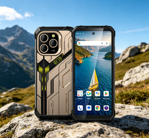Téléphone robuste Uniwa F917 6,79 pouces Android 14 48MP 20MP Caméra de vision nocturne NFC Télécommande IR 128 Go Helio G85 7500 mAh IP68 4G LTE - Product Image 2