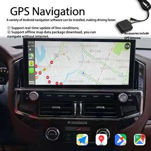 Radio de Coche Android de 12.3'' para Mitsubishi Pajero 4 V80 V90 2006-2014, Reproductor Multimedia Estéreo 2 Din, Reproductor de Video GPS QLED, Carplay para Auto - Product Image 3