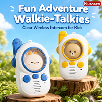 KZHM Talkie-walkie portable longue portée pour enfants, jouets éducatifs pour activités intérieures et extérieures, radios talkie-walkie anti-perte pour enfants