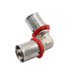 <span class=keywords><strong>ALPEX</strong></span> Raccord de tuyau en laiton de haute qualité pour la plomberie d'approvisionnement en eau et en gaz poli style presse - Product Image 1
