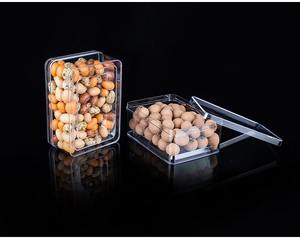 Cajas rectangulares de plástico transparente para dulces de galletas y bodas Caja de embalaje de felicitaciones de tiramisú reciclable - Product Image 6