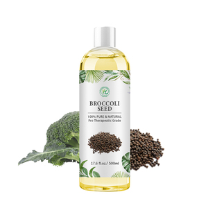 <span class=keywords><strong>Olio</strong></span> di semi di Broccoli Premium biologico per la pelle del viso-100% <span class=keywords><strong>olio</strong></span> vettore naturale puro spremuto a freddo, vegano, Non ogm | OEM 500mL - Product Image 1