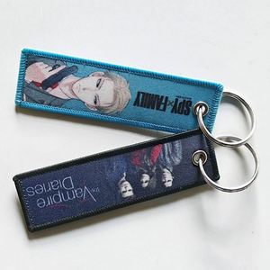 Llavero Personalizado Jet Tag con Logotipo de Tela, Cinta de Fieltro, Sublimación, Bordado, Tejido, Promocional, para Aviación - Product Image 1