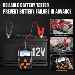Testeur de <span class=keywords><strong>batterie</strong></span> automobile 12V, analyseur de capacité, testeur de <span class=keywords><strong>batterie</strong></span> de voiture, testeur d'alternateur numérique Konnwei KW208 pour voitures - Product Image 5
