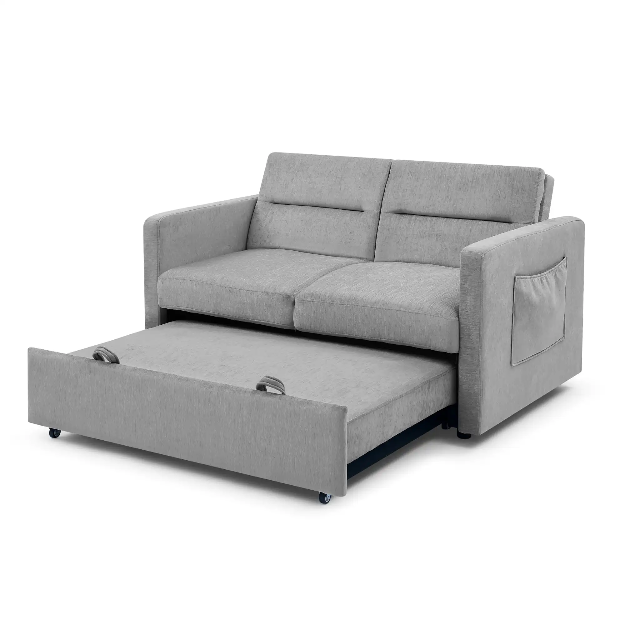 Современный диван-трансформер из ткани, диван-кровать с выдвижным механизмом