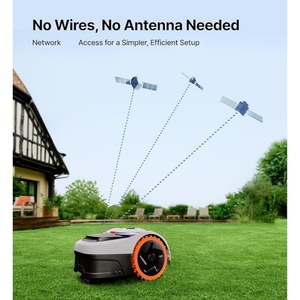 Tondeuse à gazon électrique industrielle 1800W 220V avec cordon, autopropulsée, pour travaux de jardinage intensifs - Product Image 4