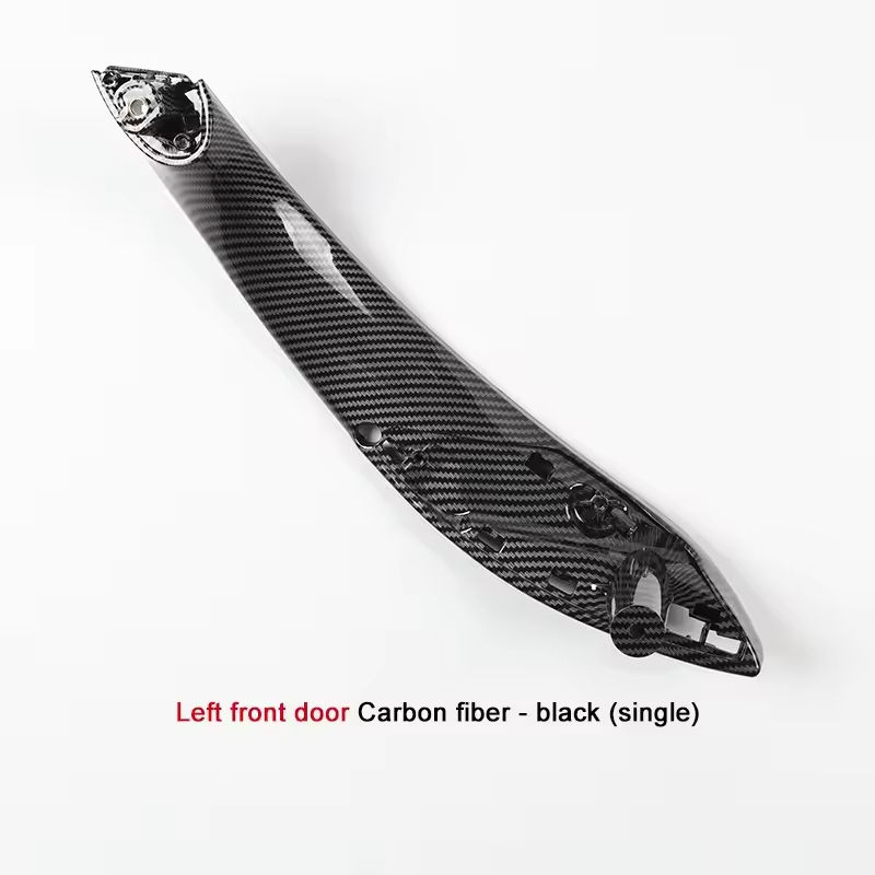 Porte avant gauche - Fibre de carbone - Noir (1pc)