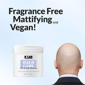 Nouveautés : Crème capillaire pour hommes pour le soin des têtes chauves, hydratant capillaire Everyady, soin du cuir chevelu, fini mat, sans gras, crème végane pour le soin des têtes chauves - Product Image 6