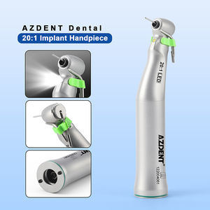 Azdent 20:1 Instrumento <span class=keywords><strong>Dental</strong></span> Eléctrico LED para Implantes, Contraángulo de Baja Velocidad - Product Image 2