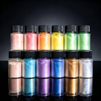 Poudre de pigment mica naturel haute brillance la plus vendue - Pigment nacré de qualité cosmétique - Convient pour le maquillage, la fabrication de bougies et de savons