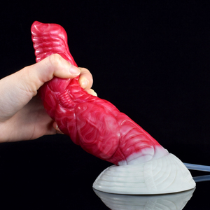 Gode <span class=keywords><strong>Anal</strong></span> Épais et Épais Fantaisie avec Ventouse Forte Cheval Dragon Gode Éjaculant Jouets Adultes pour Femmes Hommes - Product Image 5