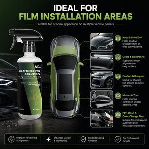Solution de pose pour film PPF 500ml, spray de positionnement pour film vinyle automobile et teinte de vitres, fabrication OEM sous marque privée - Product Image 3