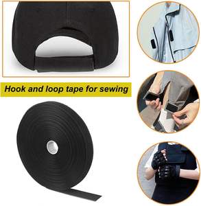 Nailon 100% ecológico de primera calidad para tiras de velcro autoadhesivo de alta resistencia para zapatos, bolsas, uso de bridas para cables, hogar médico - Product Image 6