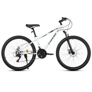 Vélo de montagne en acier au carbone haute résistance 26'' 24'' 21 vitesses avec freins à disque et fourche à <span class=keywords><strong>suspension</strong></span> - Prix abordable - Product Image 4