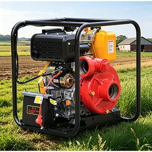 <span class=keywords><strong>Bomba</strong></span> de Agua Diésel <span class=keywords><strong>Hi</strong></span> Earns DP30HCIE para Agricultura de 3 Pulgadas con Tanque de Combustible Pequeño de 5.5L y Arranque Eléctrico con Batería de 20A - Product Image 2