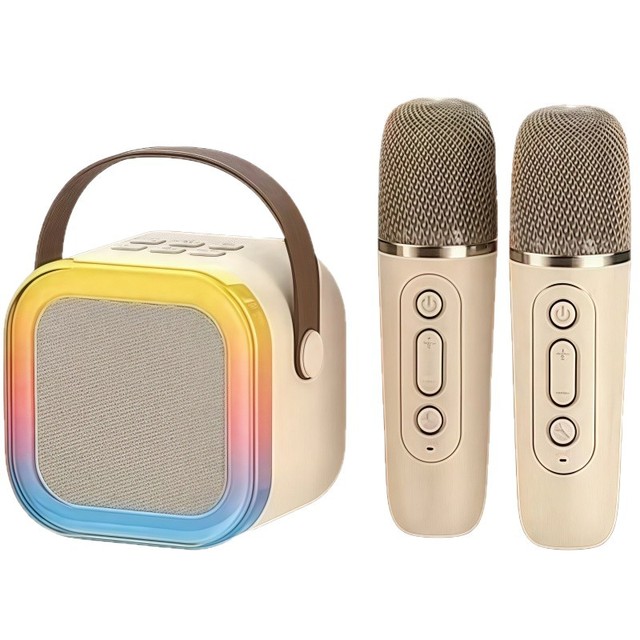 Home Singing K12 Set Featuring Audio System Wireless 5.3 Karaoke Speaker Microphone