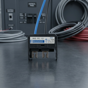 Conector de Alimentación Hembra Telemechanique AK5PC12 para Lotto 6 Piezas, Compatible con la Serie Teys U France, Hecho en Francia - Product Image 2