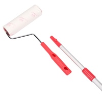 Ausziehbare lange abnehmbare Griff breite 16cm 30 60 90 Blatt Tear Paper Adhesive Sticky Large Pet Hair Remover Fussel rolle