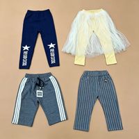 Pantalons pour enfants en stock direct usine Php, styles variés, neufs, vente chaude
