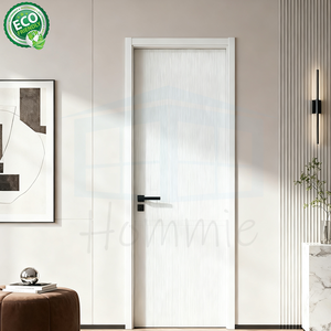 Porte intérieure moderne en PVC à succès au Moyen-Orient pour la maison extérieure, portes en bois MDF - Product Image 1