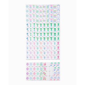 Travel Art Tiles 4 layer Acrylic Custom Size Color Durable Portable Eco-Friendly American <b>Mahjong</b> <b>Set</b> - Product Image 3