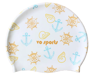 High Quality <b>Waterproof</b> <b>Silicone</b> Swim Cap for Unisex Adult Kids with Custom Sun Protective Design and PVC Zipper Bag - Product Image 4