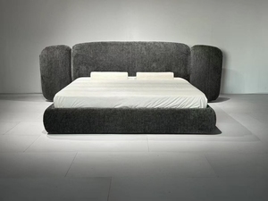 <span class=keywords><strong>Lit</strong></span> de maître moderne de luxe léger avec tête de <span class=keywords><strong>lit</strong></span> extra-large, <span class=keywords><strong>grand</strong></span> format, écran large, <span class=keywords><strong>lit</strong></span> moelleux, style français, à prix abordable - Product Image 6