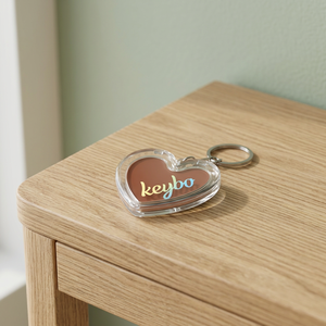 Crème hydratante pour les lèvres et les joues Keybo Heart Keyring 3,4 g, tendance pour les soins de la peau en déplacement - Product Image 2