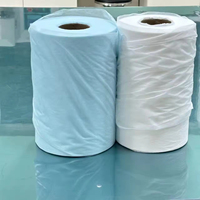 Hochwertiges 100% Polypropylen Spunbond Hydrophobes Wasserdichtes Vliesstoff-Rollenmaterial für Windelrückseiten