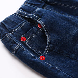 Vente en gros de jeans pour garçons, pantalons pour enfants, jeans pour garçons, printemps et automne - Product Image 3