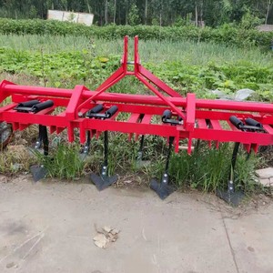 เครื่องพรวนดิน 4 แถว สีแดง ควบคุมวัชพืชอัตโนมัติ สำหรับการเพาะปลูก - Product Image 1