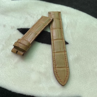 Bracelet de montre pour homme en cuir d'alligator américain véritable de haute qualité, réglable, luxueux, fait main, personnalisé, style crocodile