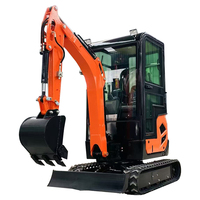 Mini-excavatrice MY18 avec moteur diesel Kubota D722 ou Laidong 385 Euro 5 et EPA