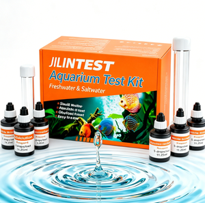 Kit de Prueba de Agua para <span class=keywords><strong>Acuario</strong></span> 5 en 1 con Reactivo Activo para Amoníaco, pH, PO4, <span class=keywords><strong>NO3</strong></span>, <span class=keywords><strong>NO2</strong></span> - Product Image 5