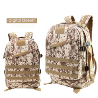 Sac à dos tactique 3D de grande capacité pour hommes/femmes sac à dos en polyester léger et imperméable pour sports de plein air randonnée fermeture éclair