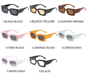 Gafas de Sol Cuadradas Pequeñas para Mujer, Venta Caliente 2022, Gafas de Sol Rosas de Lujo, Modernas y al por Mayor - Product Image 2