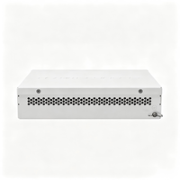MikroTik CSS610-8G-2S+IN Smart Switch, 8 Puertos Gigabit Ethernet, 2x 10G SFP+ Lite, Switch de Red Administrado, Compatible con PoE Pasivo